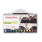 Carrés Couleurs Colour Crayons, Landscape, Set of 12