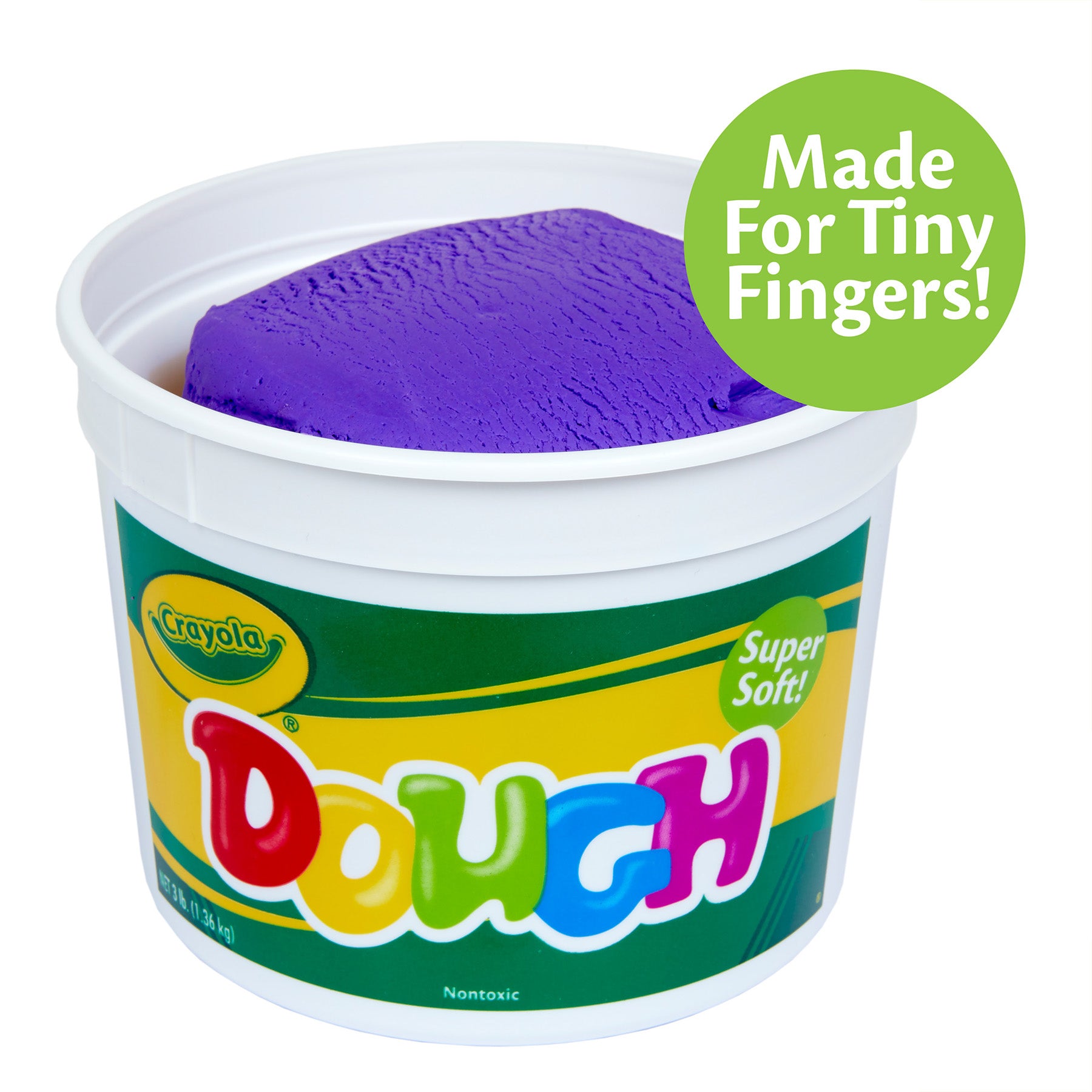 Dough, Purple, 3 Pound Bucket