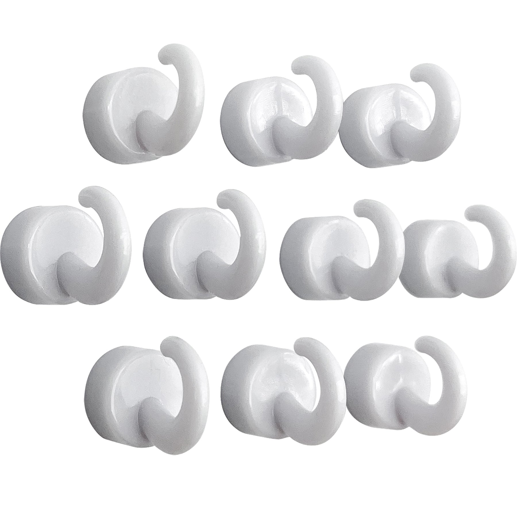 Mini Hook Magnets, Pack of 10