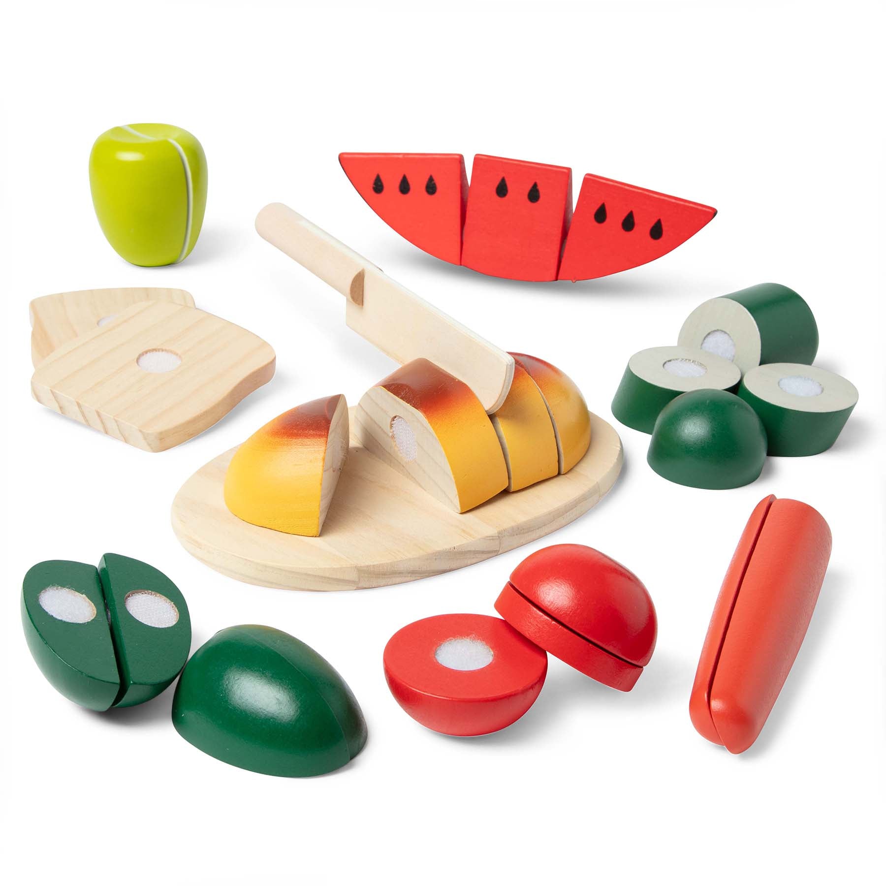 Cutting Food - Wooden Play Food