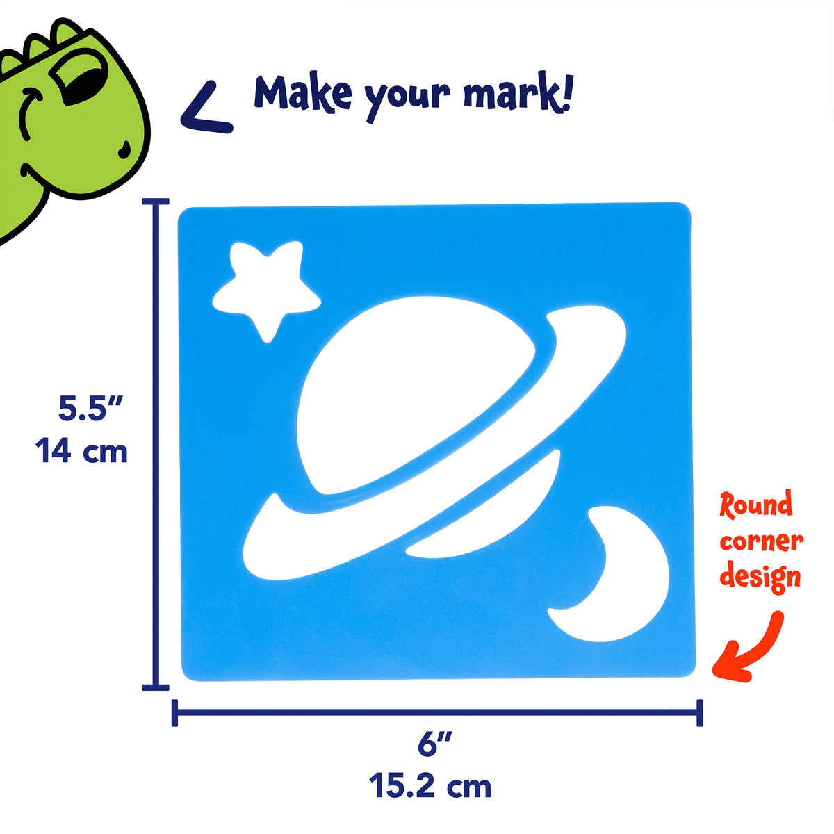 (3 ST) SPACE STENCILS
