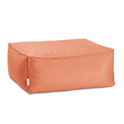 Baya Outdoor Ottoman - Sunbrella, Coral