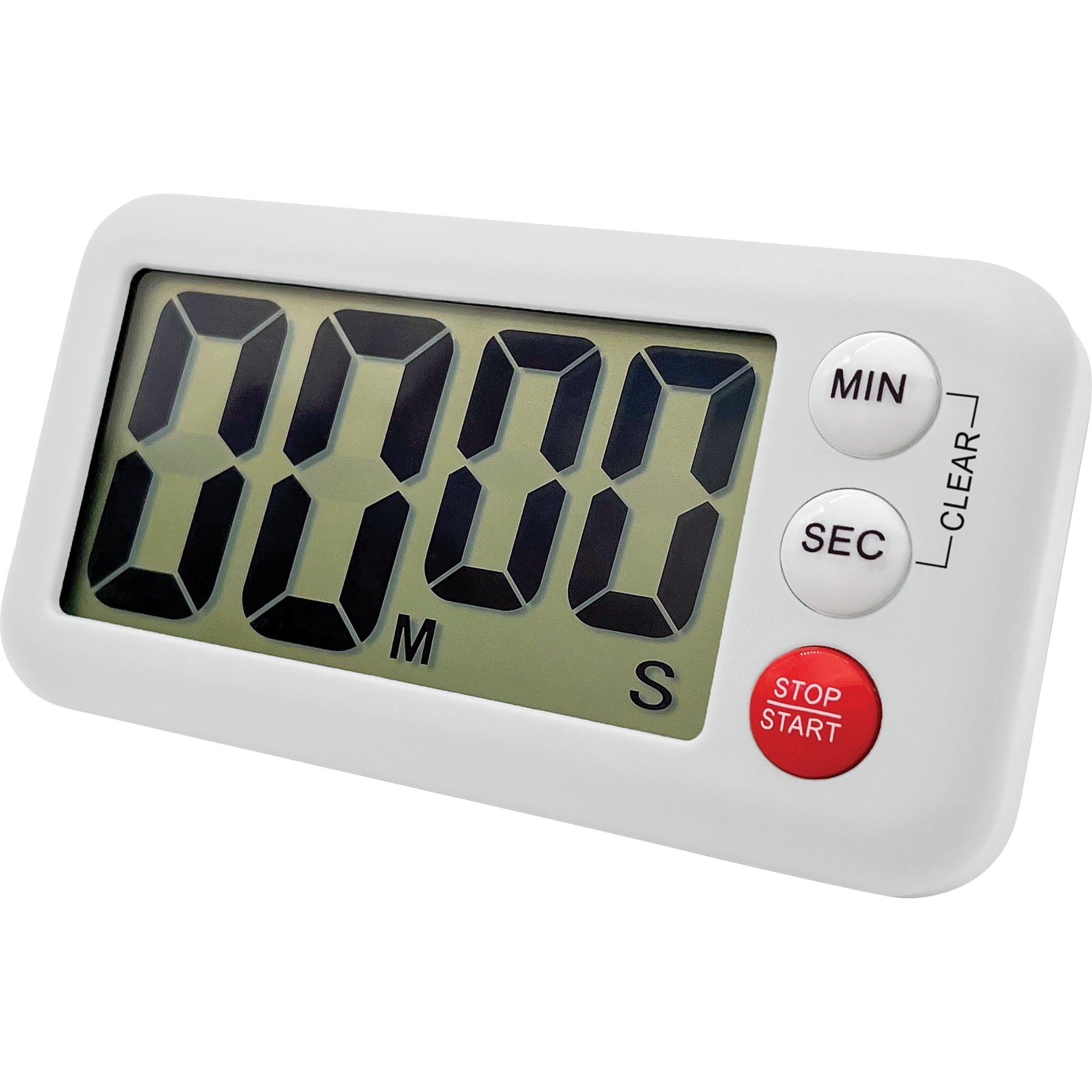 Magnetic Digital Classroom Timer, White