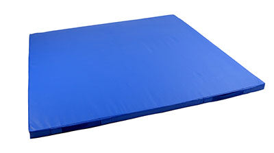 Cando Mat With Handle - Non Folding - 2" Pu Foam With Cover - 4' X 7' - Color Royal