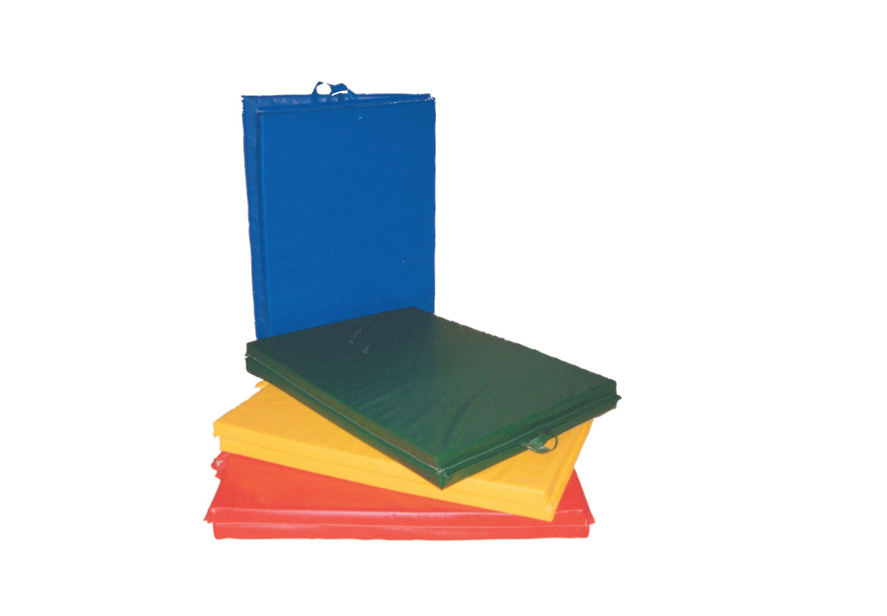 Cando Mat With Handle - Center Fold - 2" Envirosafe Foam With Cover - 4' X 7' - Color Royal