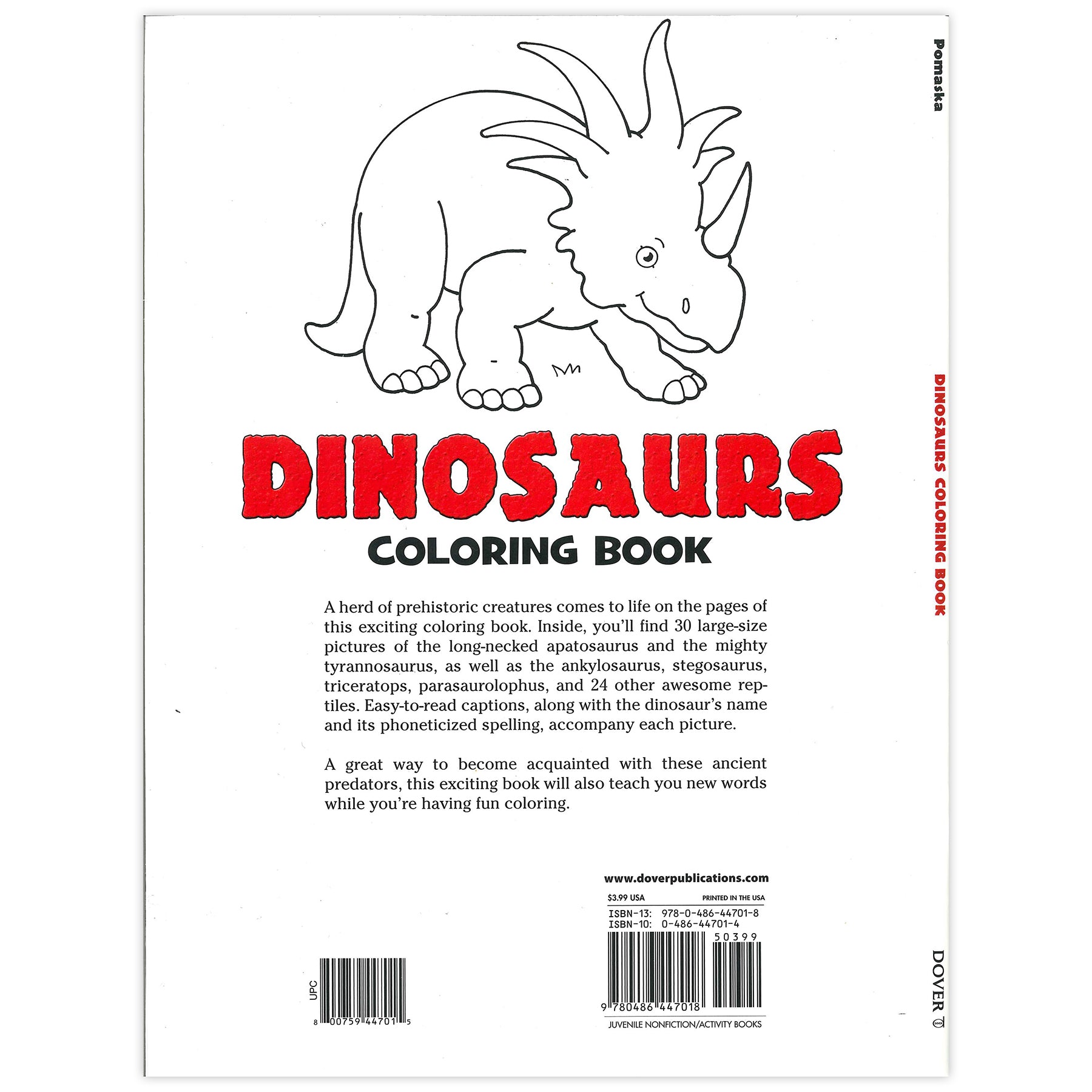 Dinosaurs Coloring Book