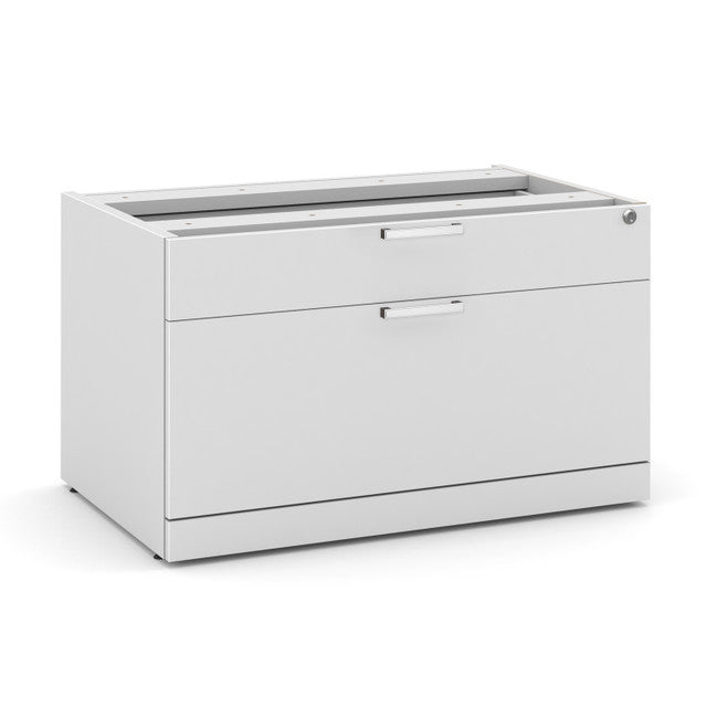 OfficeSource Variant 2 Drawer Cabinet - White