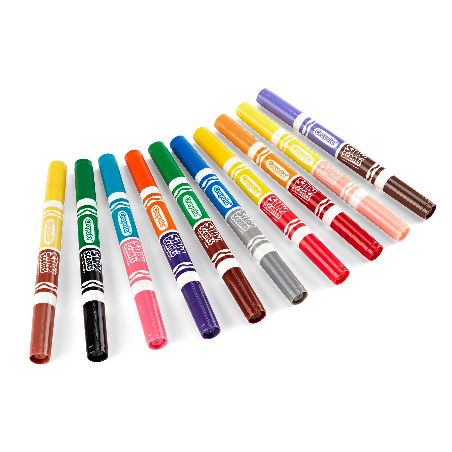 Silly Scents Smash Ups Dual-Ended Washable Markers, 10 Count