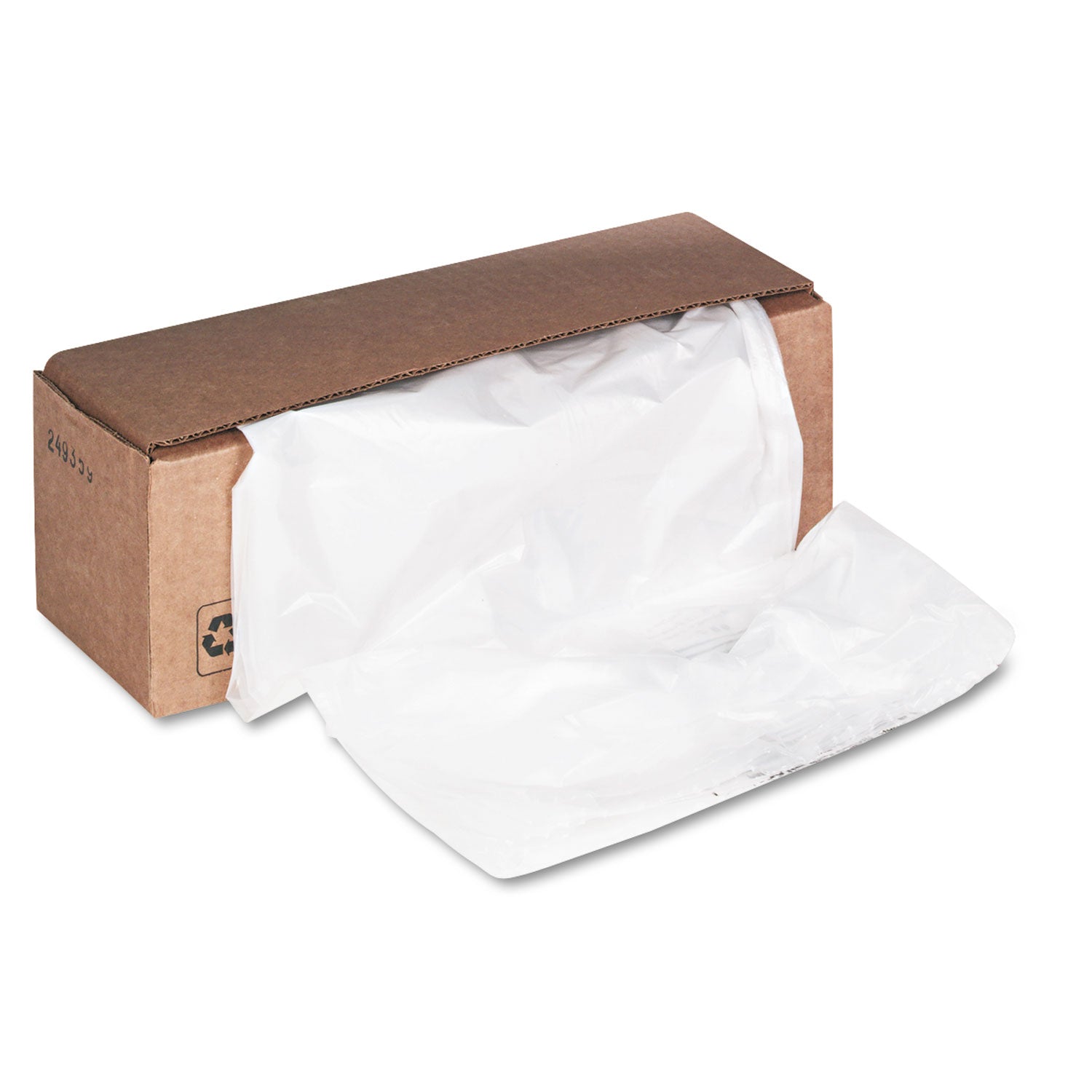 38 gal - 48" Height x 44" Width x 21" Depth - Plastic - Clear - 50 / Carton