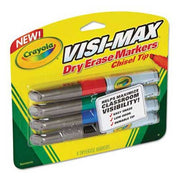 Crayola Dry Erase Markers (4 Count) Visimax BL