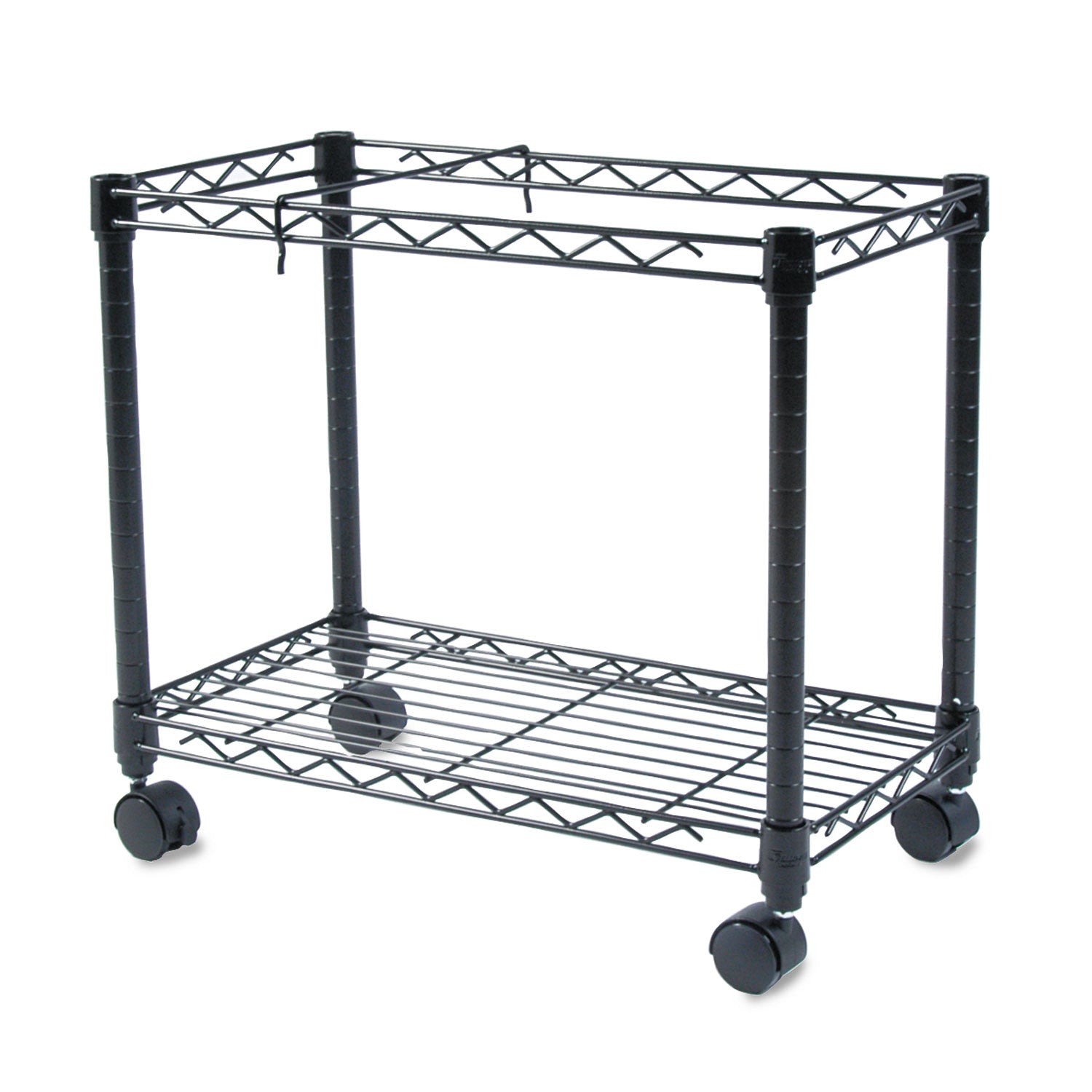 4 Casters - Metal, Steel - 24" Width x 14" Depth x 20.50" Height - Black - 1 Each
