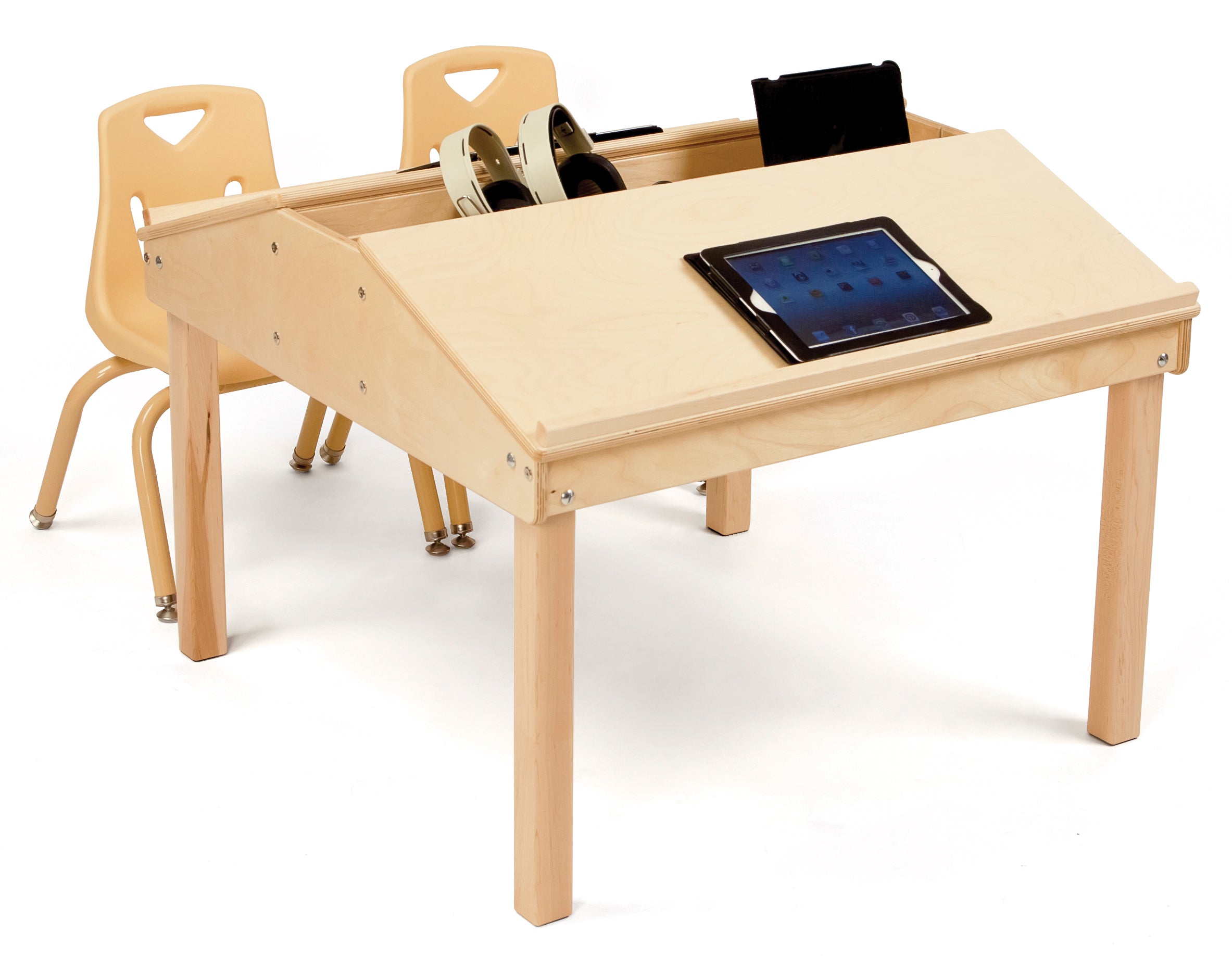 Jonti-Craft® Quad Tablet And Reading Table - 20.5" High