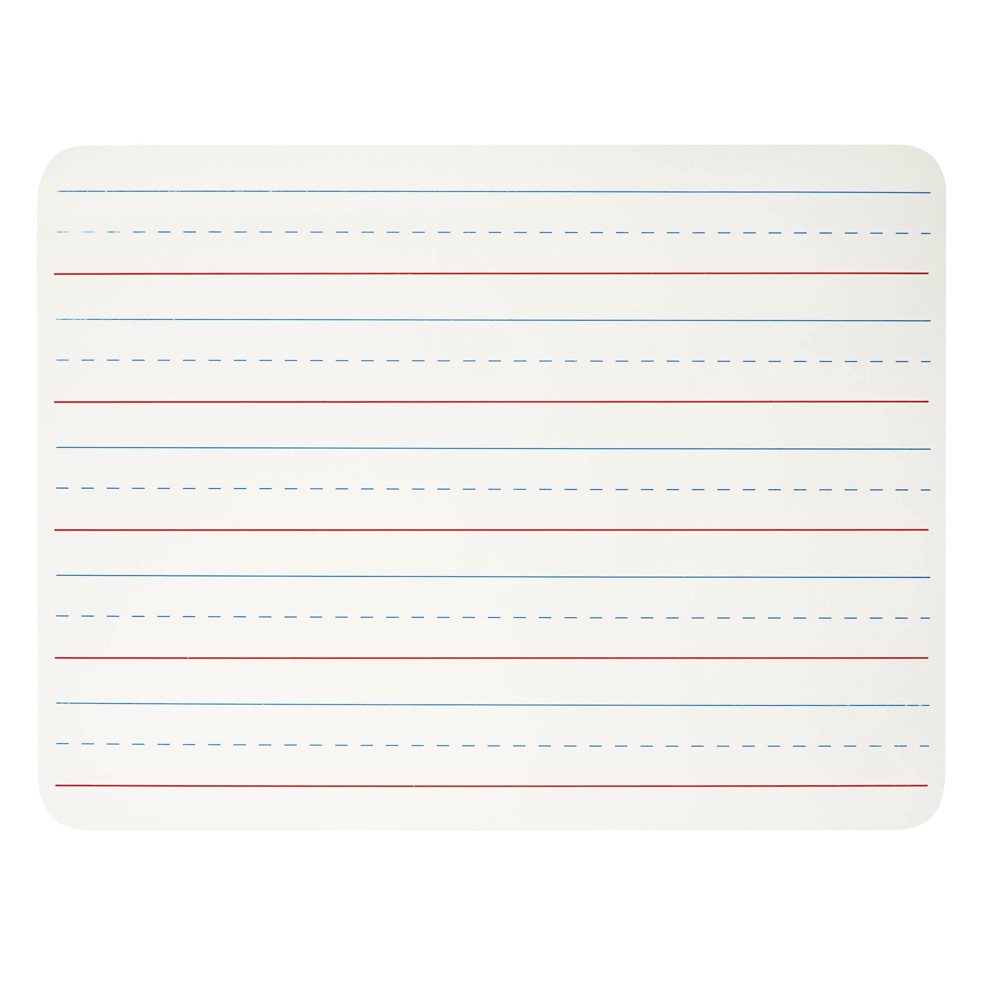 Dry Erase Board, One Sided, Lined, 9" x 12"