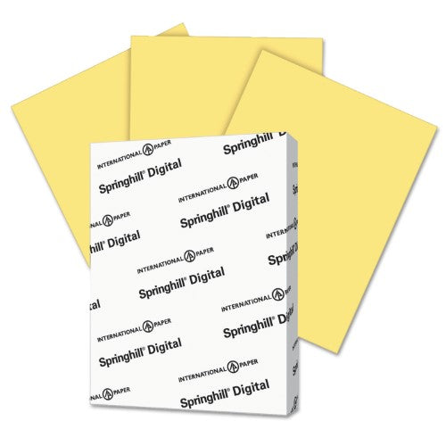 SGH055300 110 Lbs Digital Index Color Card Stock, Buff - 8.5 X 11 in. - 250 Sheets per Pack