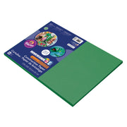 Pacon Riverside Construction Paper  12  X 18   Holiday Green