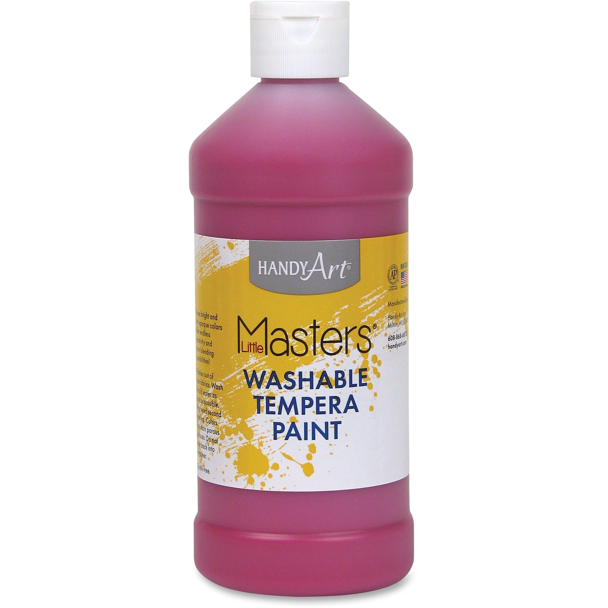 Handy Art 16 Oz. Little Masters Washable Tempera Paint  1 Each (Quantity)