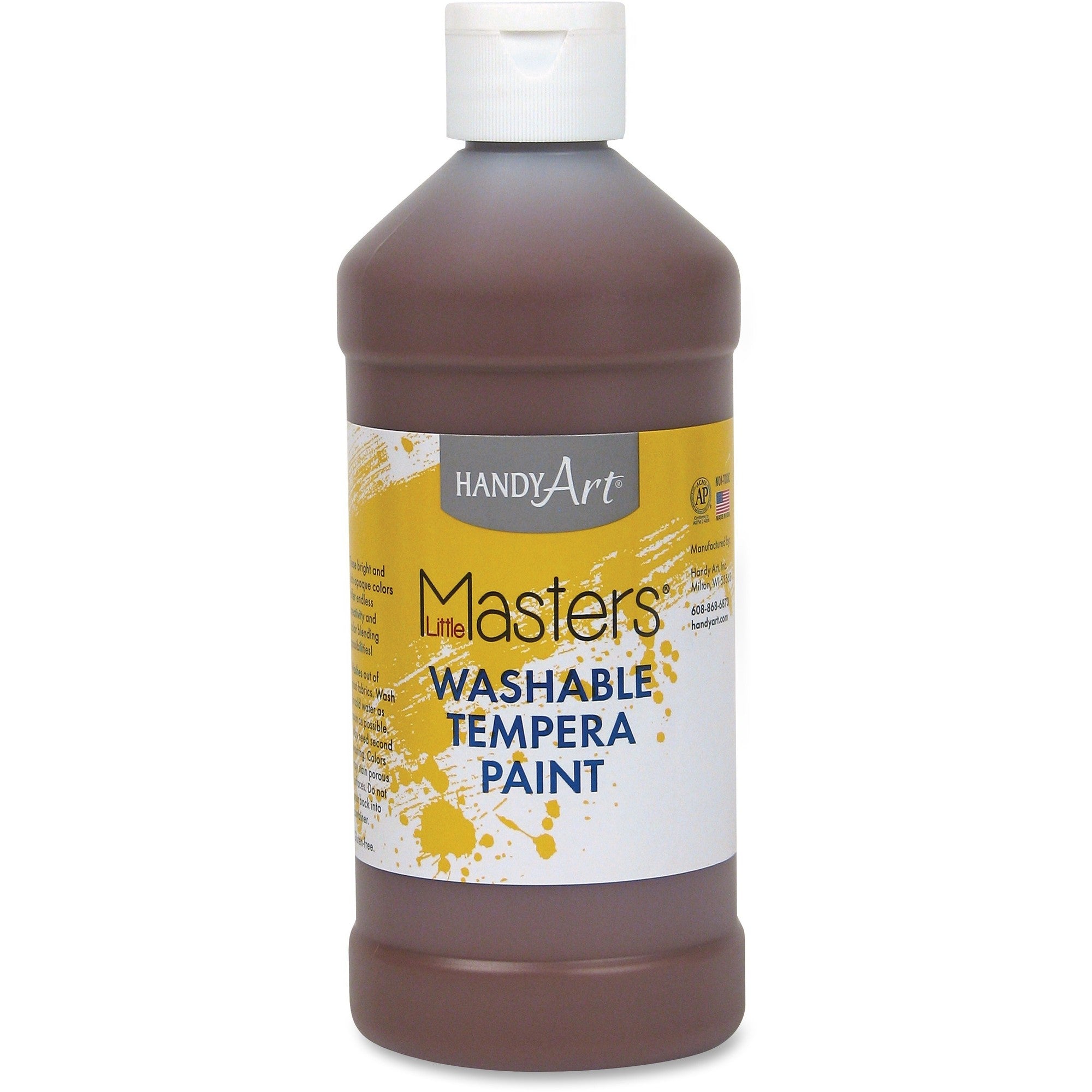 Handy Art 16 Oz. Little Masters Washable Tempera Paint 1 Each (Quantity)