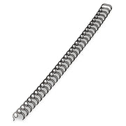 Fellowes Double-Loop Wire Binding Combs - 10.5" Height x 0.5" Width x 0.4" Depth - 0.31" Maximum Capacity - 50 x Sheet Capacity - Round - Black - 25 / Pack