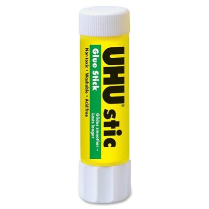 Uhu Stic Glue Sticks  Clear  1.40 Oz