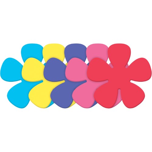 Creativity Street Wonderfoam Large Foam Flower Shapes (ac4339)