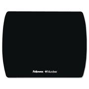 Fellowes Microban Ultra-Thin Mouse Pad - 7" Height x 9" Width x 0.06" Depth - Black - 1 Each