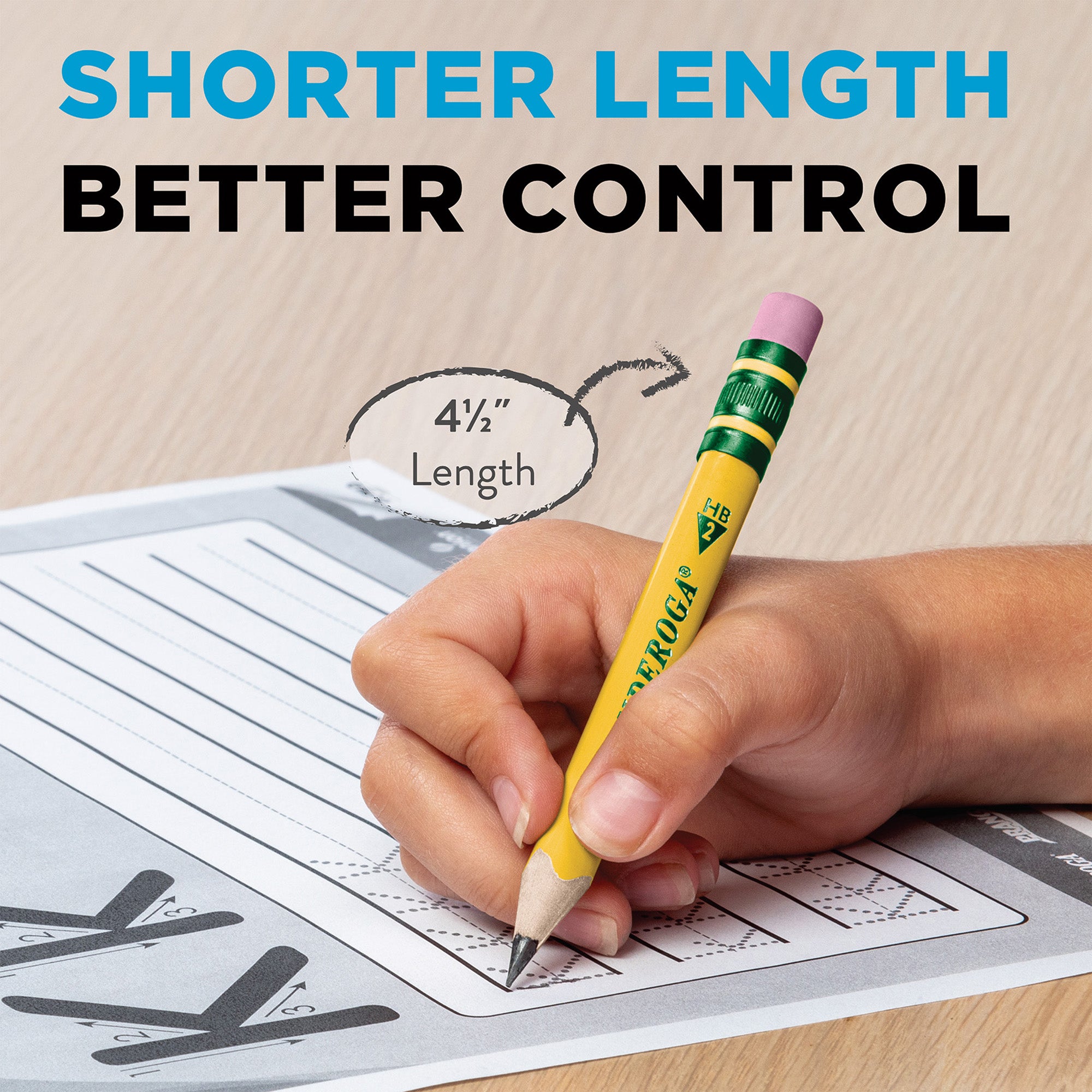 My First® Short Pencils, Pack of 4