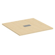 OfficeSource Conference/Multi-Purpose Tables 4' Square Table Top - Requires Base - Maple