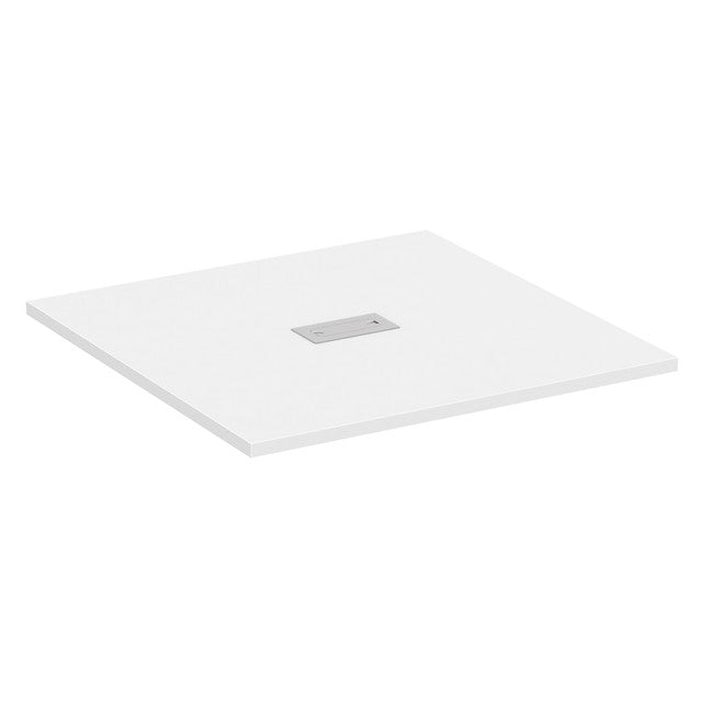 OfficeSource Conference/Multi-Purpose Tables 4' Square Table Top - Requires Base - White