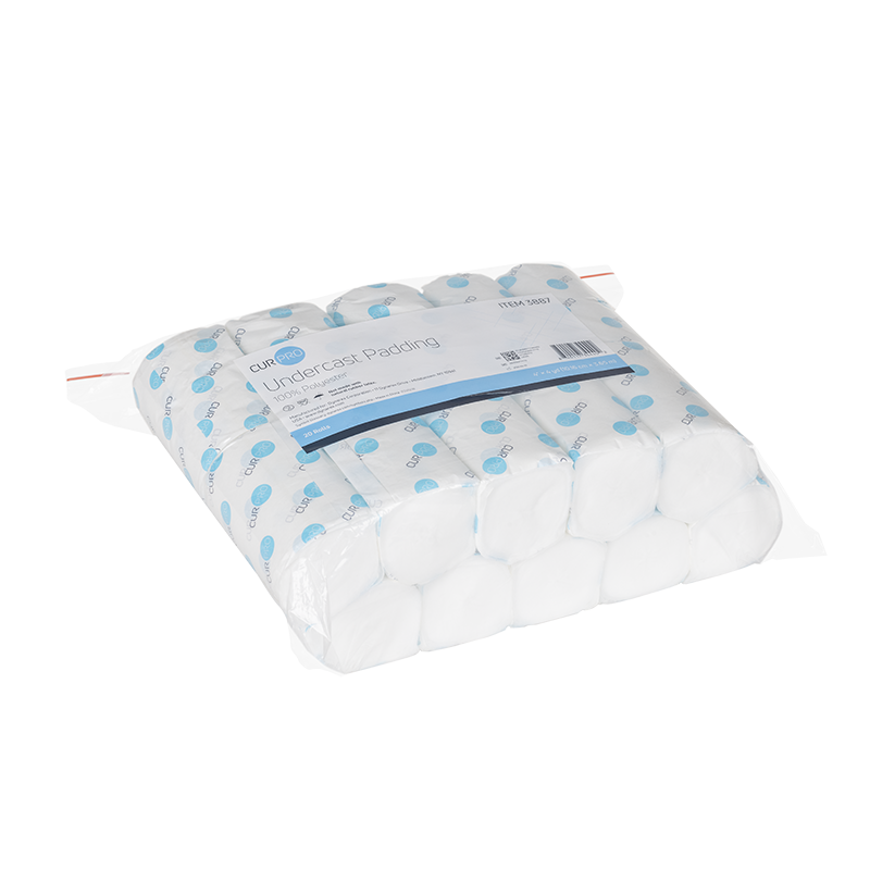 Undercast Padding, 4" x 4 yd, 100% Polyester - 20 rolls per Bag/4 Bag per Case