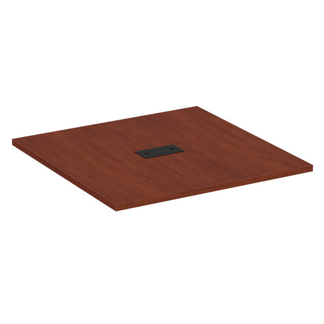 OfficeSource Conference/Multi-Purpose Tables 4' Square Table Top - Requires Base - Cherry