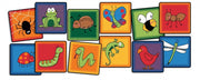 Friendly Critters Seating -16in Squares - Kit - Set of 12 - Multi