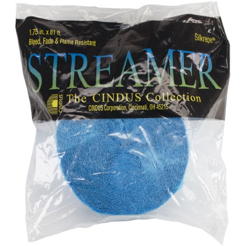 Crepe Streamers 1.75"X81'-Turquoise