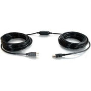 Cables to Go - C2G 38998 USB 2.0 a to B Active Cable with Center Booster - 12m, Black