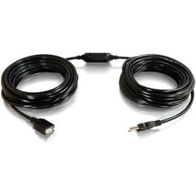 C2G USB Active Extension Cable (Center Booster Format) - USB Extension Cable - 39 Ft