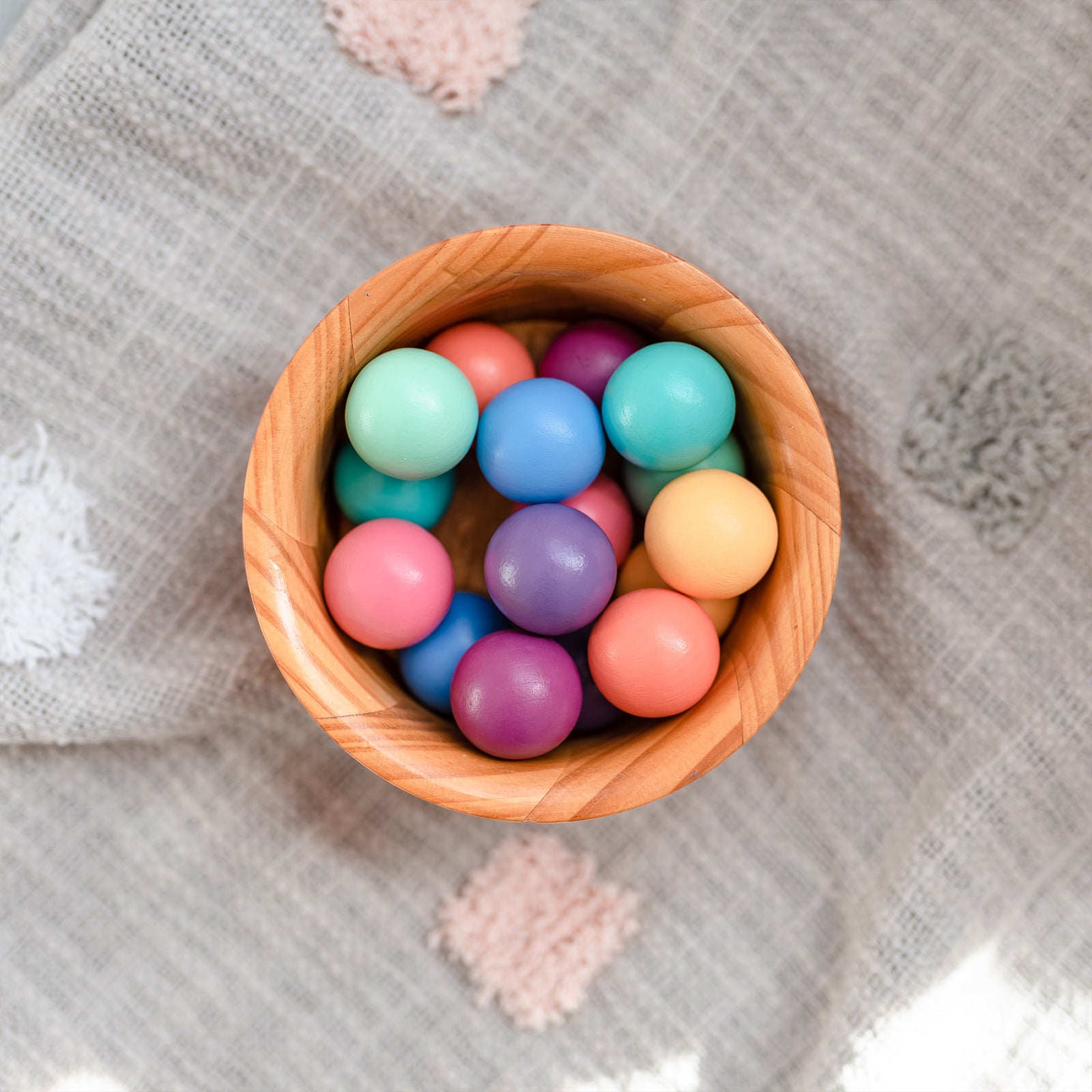Magnetic Tiles Pastel Ball Pack, 16 Pieces