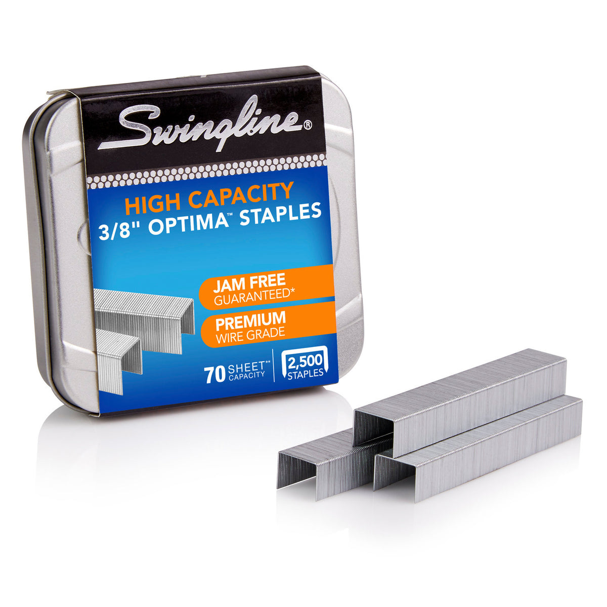 2500BX HGH CAP STAPLES 3/8 LEG LEN