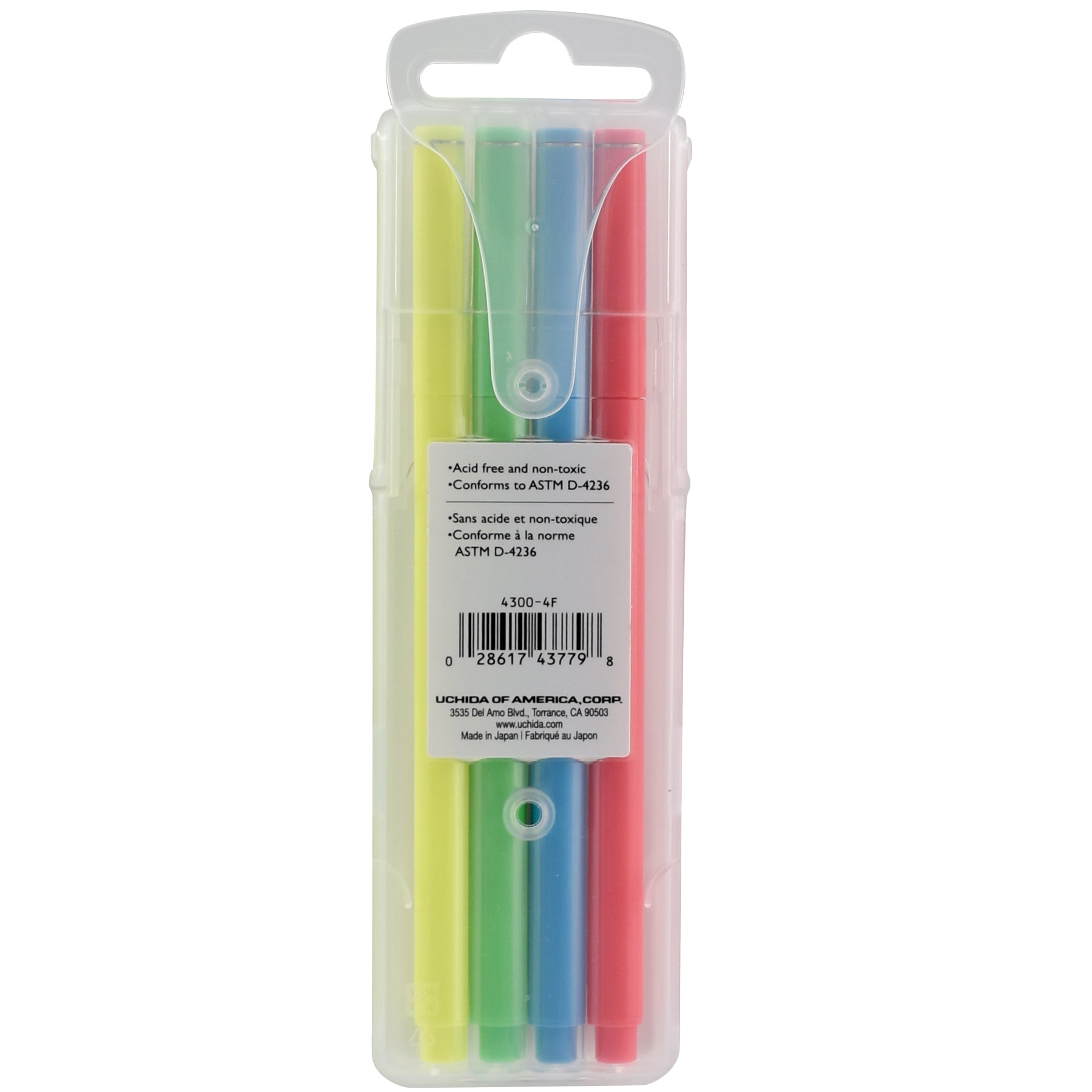 4300-4F LE PEN NEON 4PCS SET