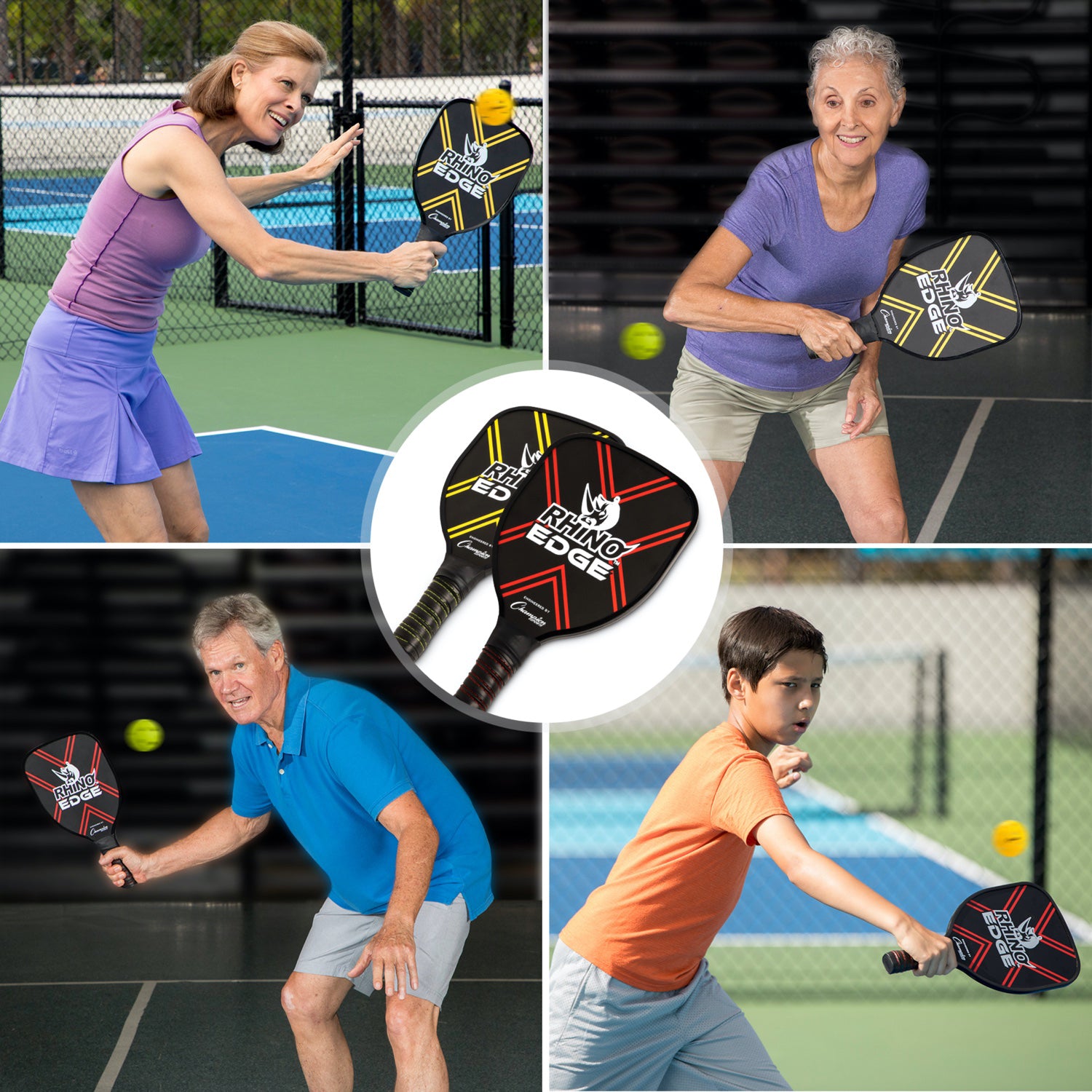 Rhino Pickleball Edge 2 Player Set