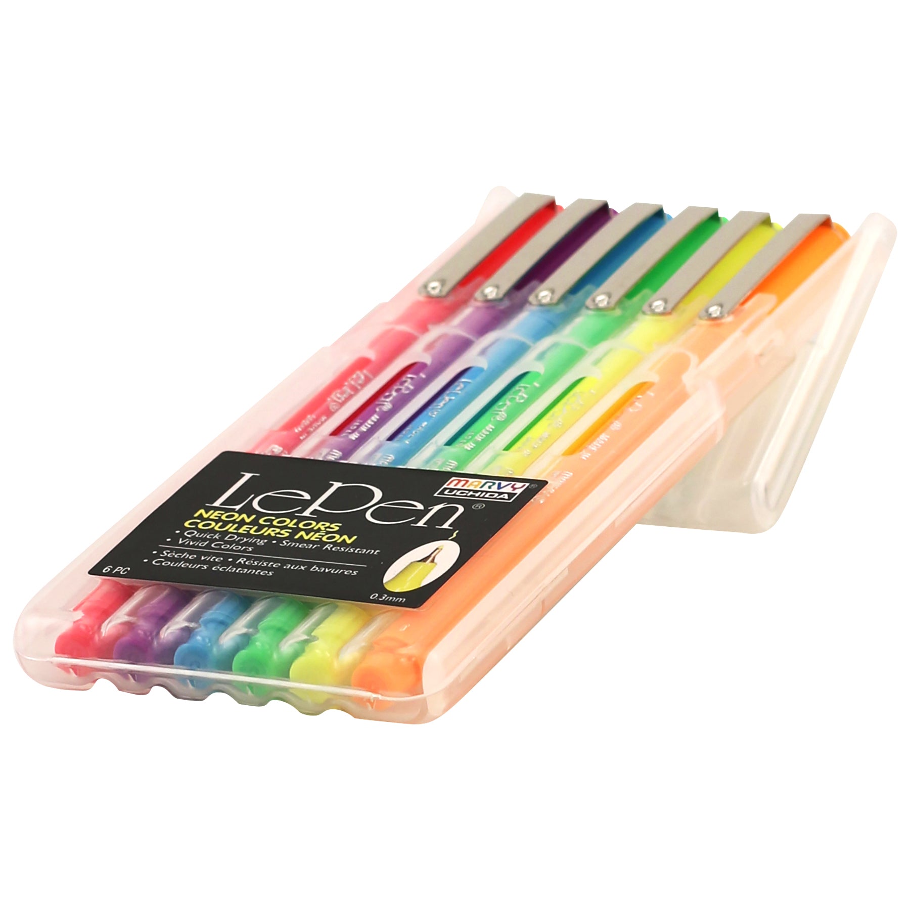 4300-6F LE PEN NEON 6PCS SET