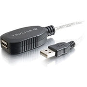 39000 USB Data Transfer Cable - 39.37 ft - Extension Cable - White