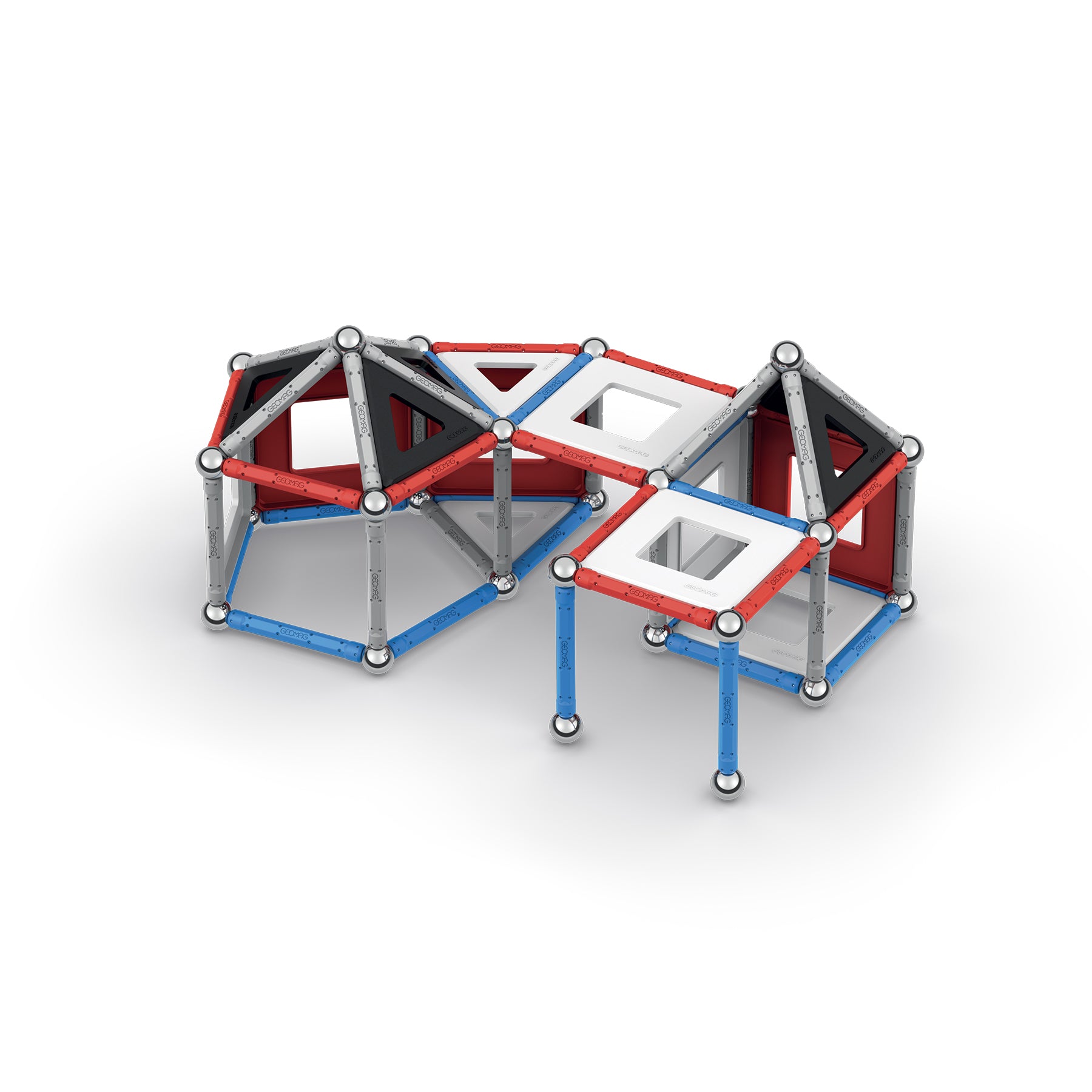 Geomag™ Classic Panels Magnetic Construction Set, NASA Rocket, 103 Pieces