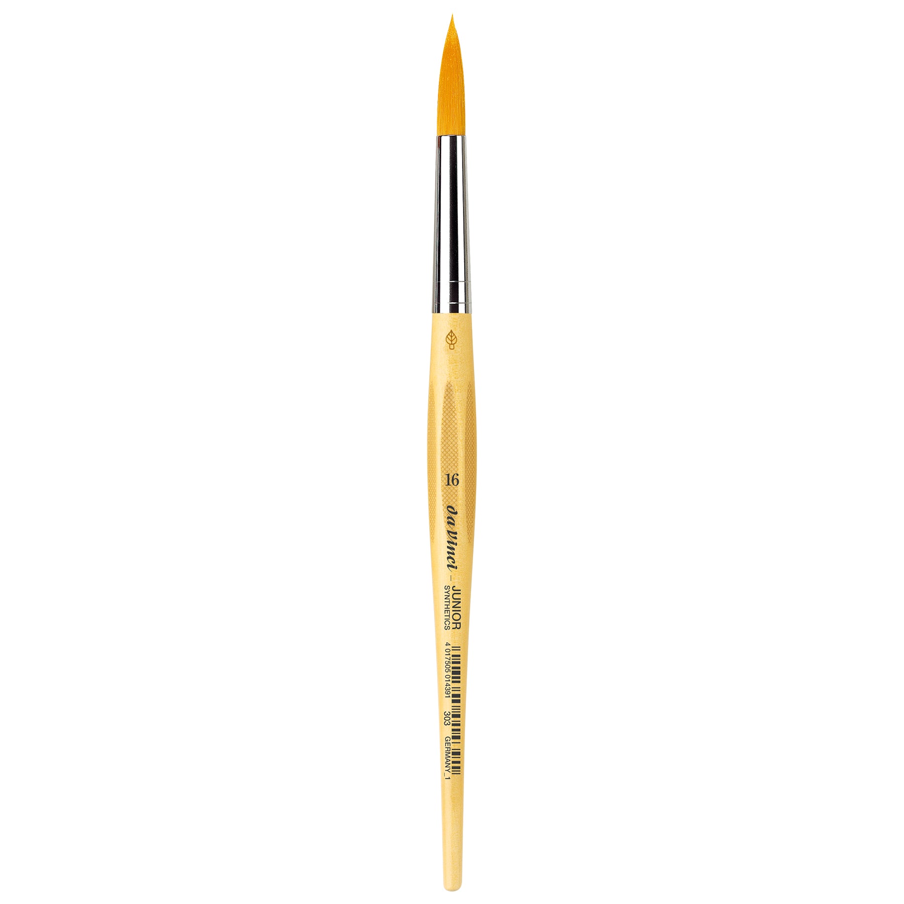 JUNIOR Synthetics Student Brush, Synthetic, Tempera, Round, Series 303, Size 16