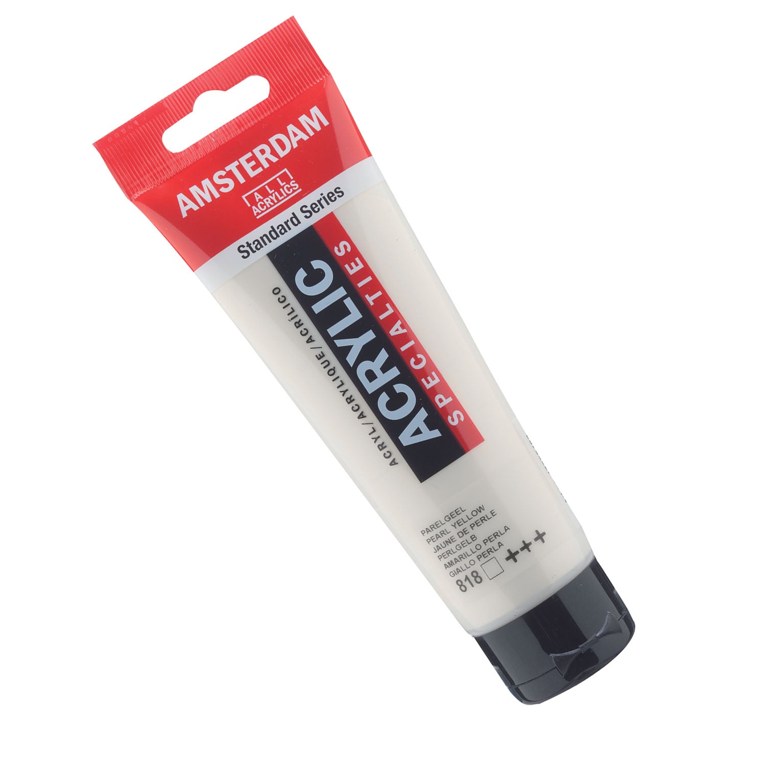 Standard Acrylic Paint, 120ml, Pearl Yellow 818