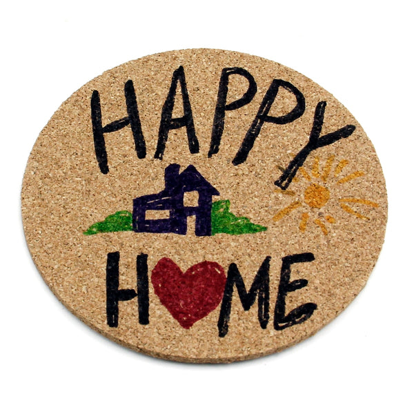 Cork Coasters - 6/ 6" round