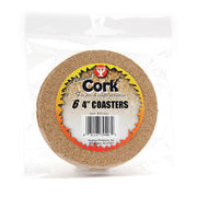 Cork Coasters - 24/ 4" round