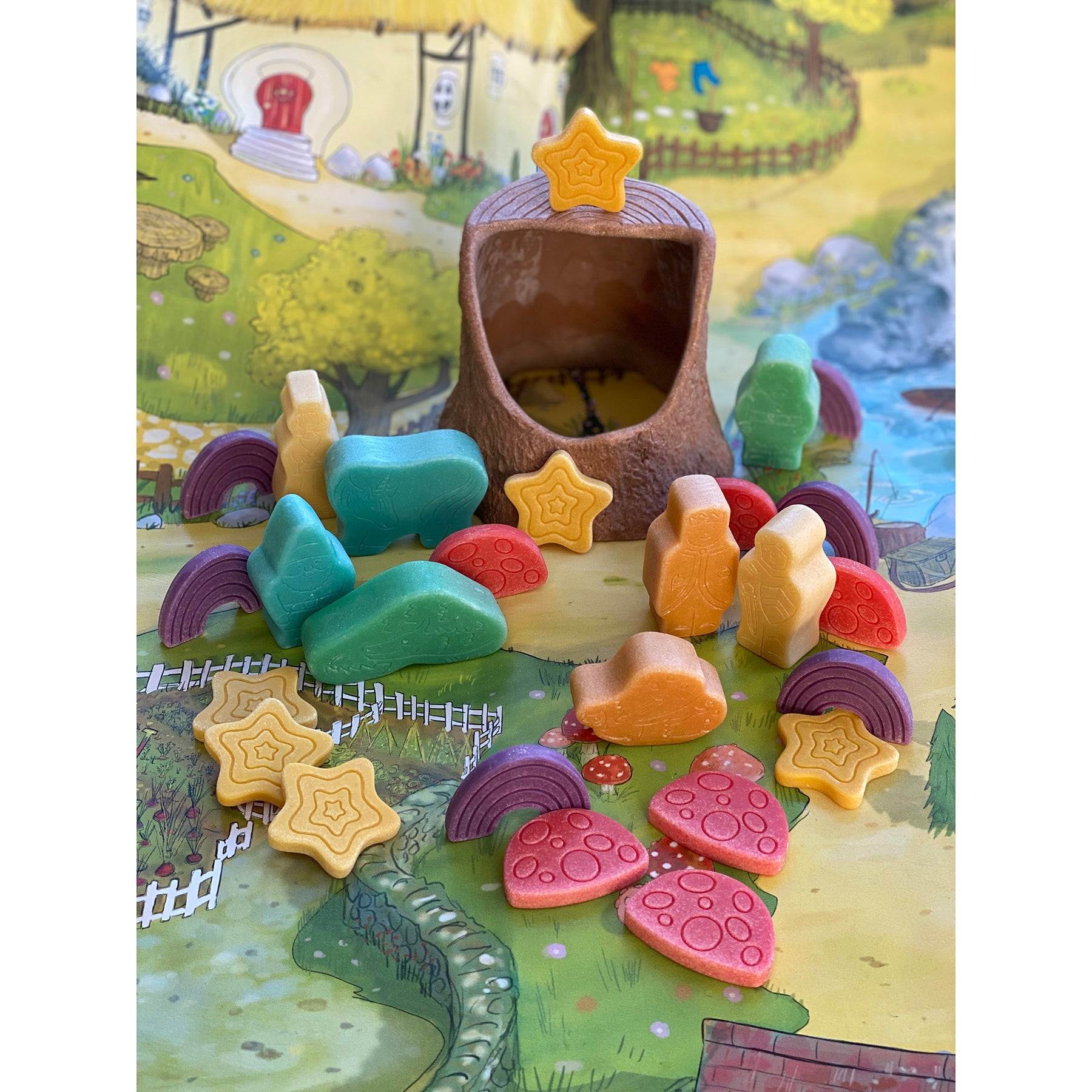 Scenery Stones – Fairy Tale Play, Set of 18
