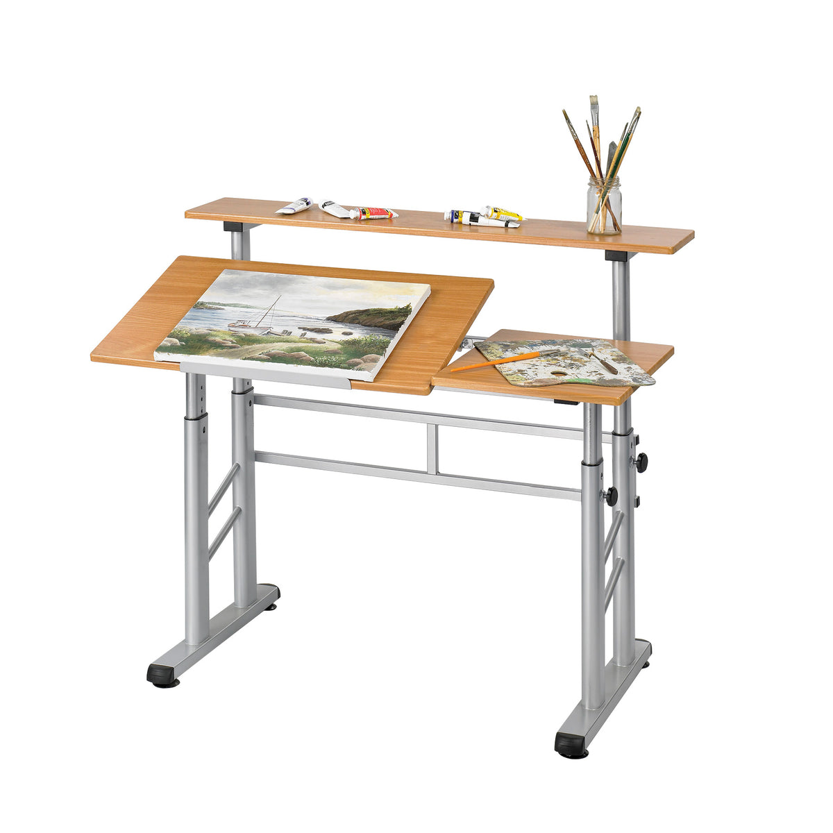 Drft Table Adj Split Level Mok