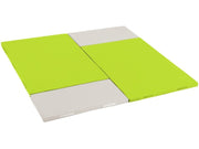 4 Square Mosaic Mats Kit - Light Green/Ivory
