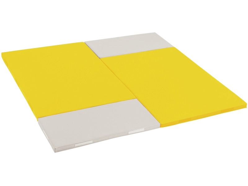 4 Square Mosaic Mats Kit - Yellow/Ivory