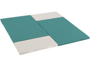 4 Square Mosaic Mats Kit - Teal/Ivory